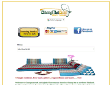 Tablet Screenshot of chiangmaicraft.com